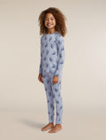 200 Oasis Leggings Bear Tour AOP Zinc Blue/Aop - 9