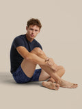 150 Anatomica Boxers Moss Bloom Midnight Navy/Aop - 5