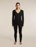 260 Oasis V Neck Black - 3