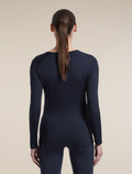 260 Oasis V Neck Midnight Navy - 2