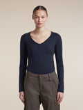 260 Oasis V Neck Midnight Navy - 5