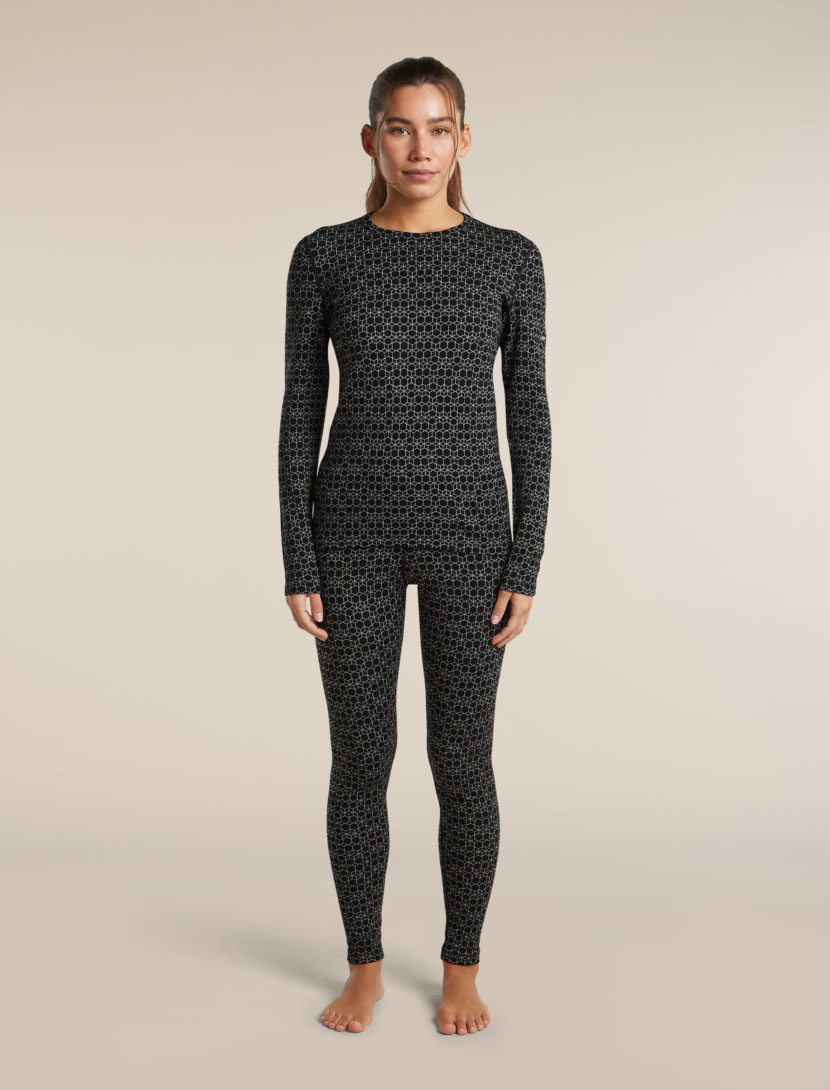 Legging taille haute 260 Oasis Vertex Alpine Geo  - 3
