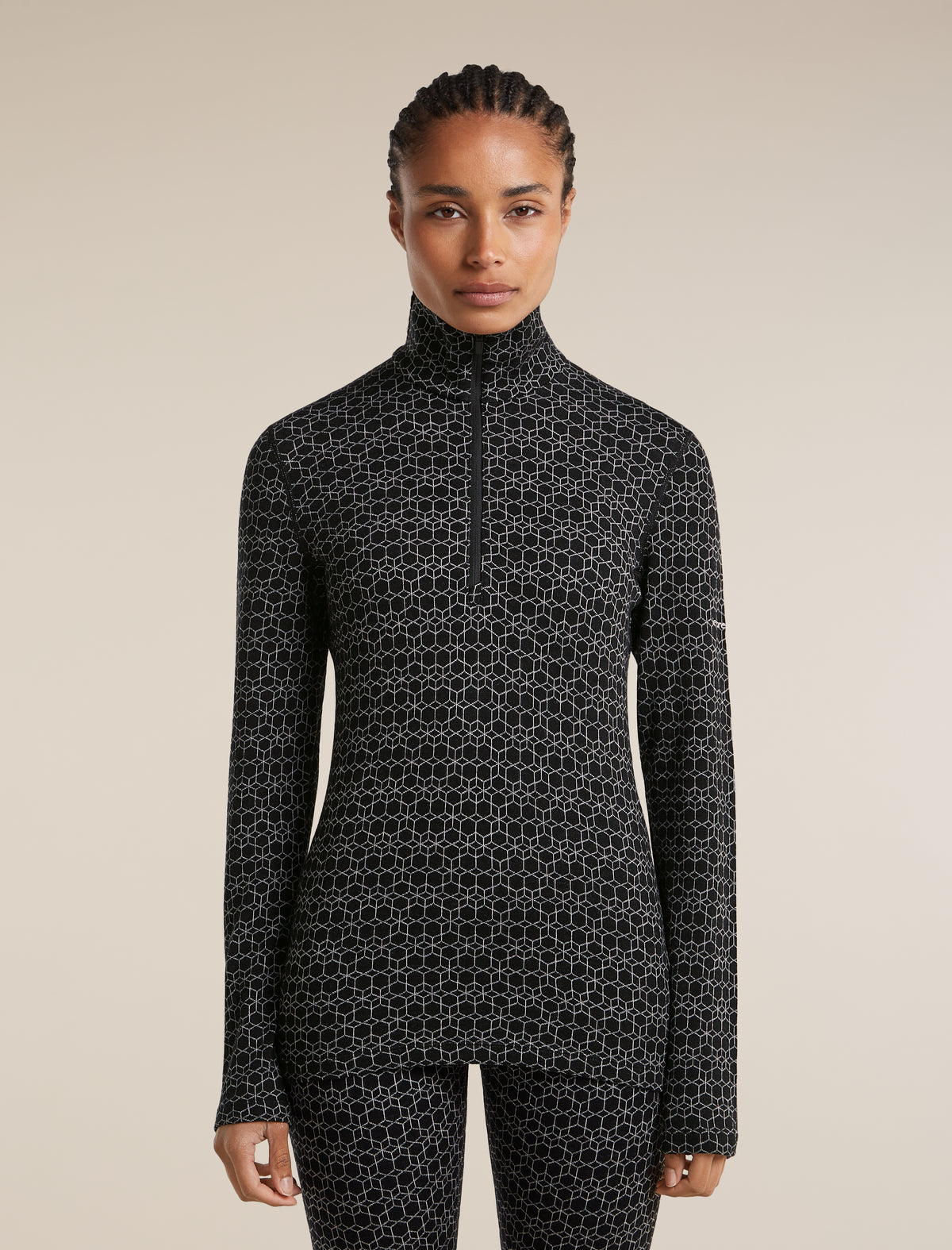 Haut demi-zip 260 Oasis Vertex Alpine Geo  - 1