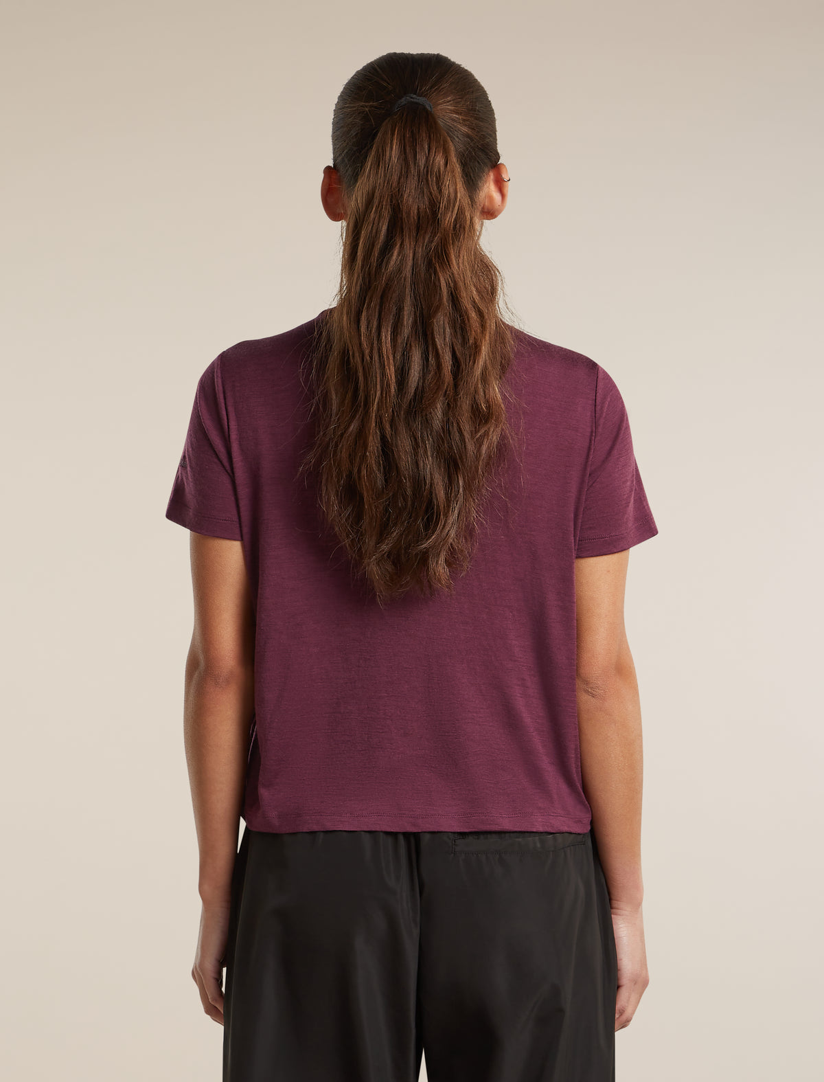T-shirt corta 150 Tech Lite Great Heights Dk Berry - 2