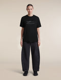 T-shirt 150 Tech Lite Relaxed icebreaker Heritage Black - 3