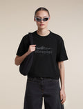 T-shirt 150 Tech Lite Relaxed icebreaker Heritage Black - 5