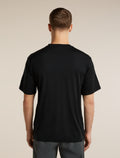 T-shirt 150 Tech Lite Relaxed icebreaker Heritage Black - 2