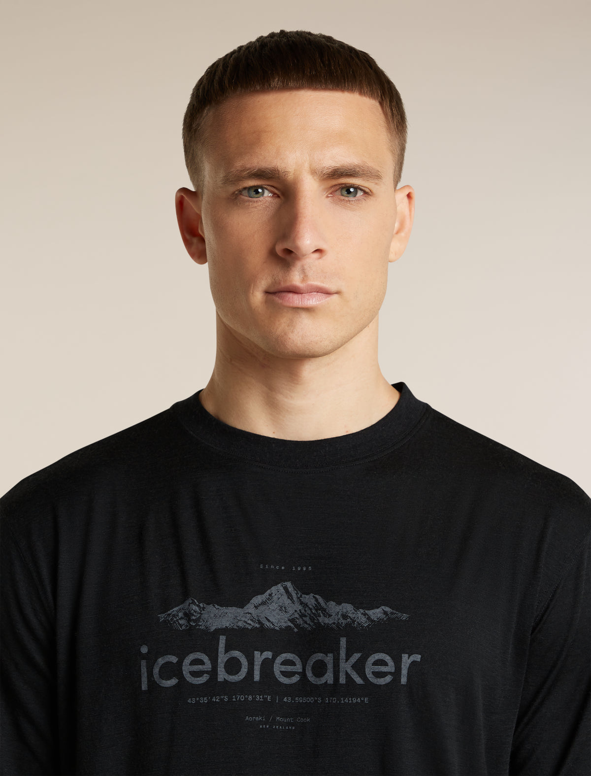 T-shirt 150 Tech Lite Relaxed icebreaker Heritage Black - 6
