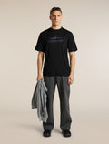 T-shirt 150 Tech Lite Relaxed icebreaker Heritage Black - 4