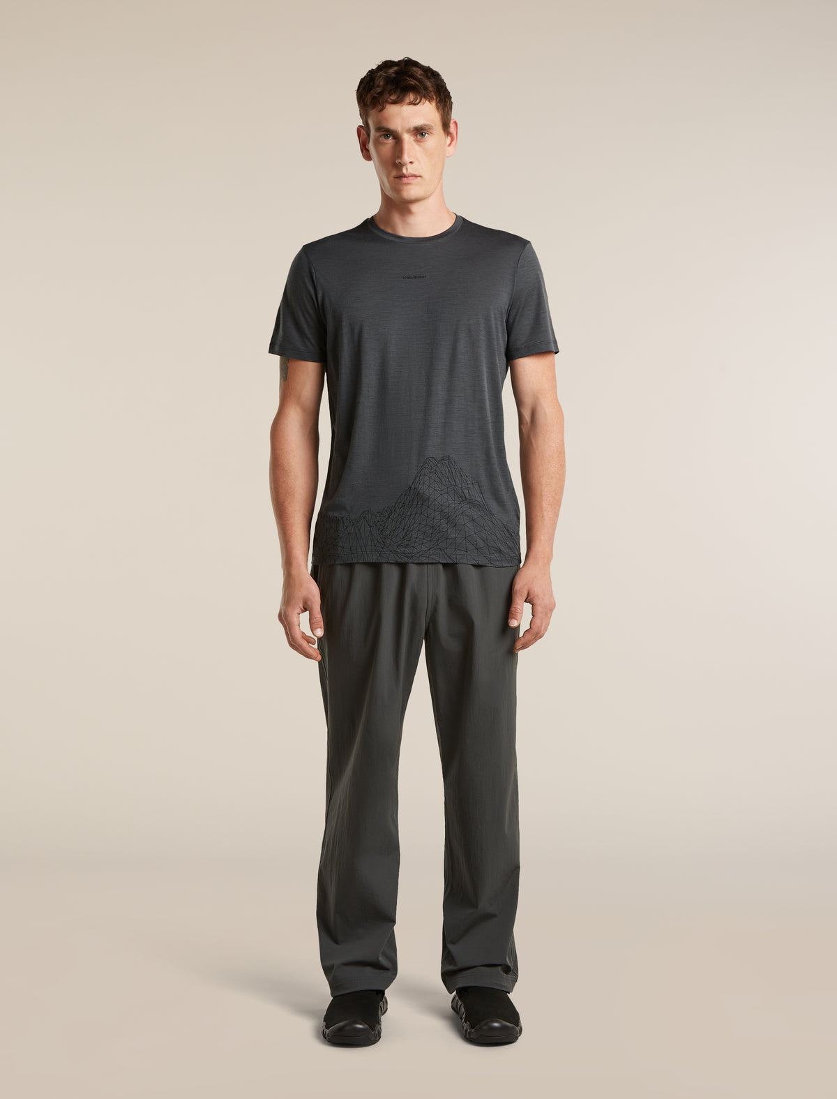 T-shirt 150 Tech Lite 3D Mapping Obsidian - 3