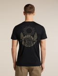 T-shirt 150 Tech Lite Forest Footsteps Black - 2