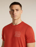 150 Tech Lite T-Shirt Forest Footsteps Agate - 6