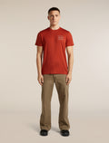150 Tech Lite T-Shirt Forest Footsteps Agate - 3