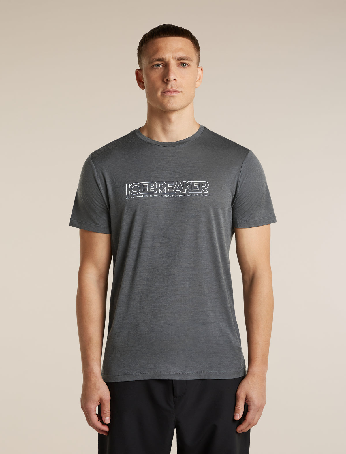 150 Tech Lite T-Shirt IB Coordinates Obsidian - 1