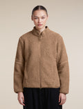 icebreaker® 960 RealFleece™ High Pile med dragkedja Bay Hthr/Cumn Women - 1