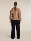 icebreaker® 960 RealFleece™ High Pile med dragkedja Bay Hthr/Cumn Women - 8