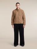 icebreaker® 960 RealFleece™ High Pile med dragkedja Bay Hthr/Cumn Women - 4