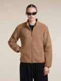 icebreaker® 960 RealFleece™ High Pile med dragkedja Bay Hthr/Cumn Women - 6