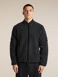 icebreaker® 960 RealFleece™ High Pile med dragkedja Jet Hthr/Black Men - 1