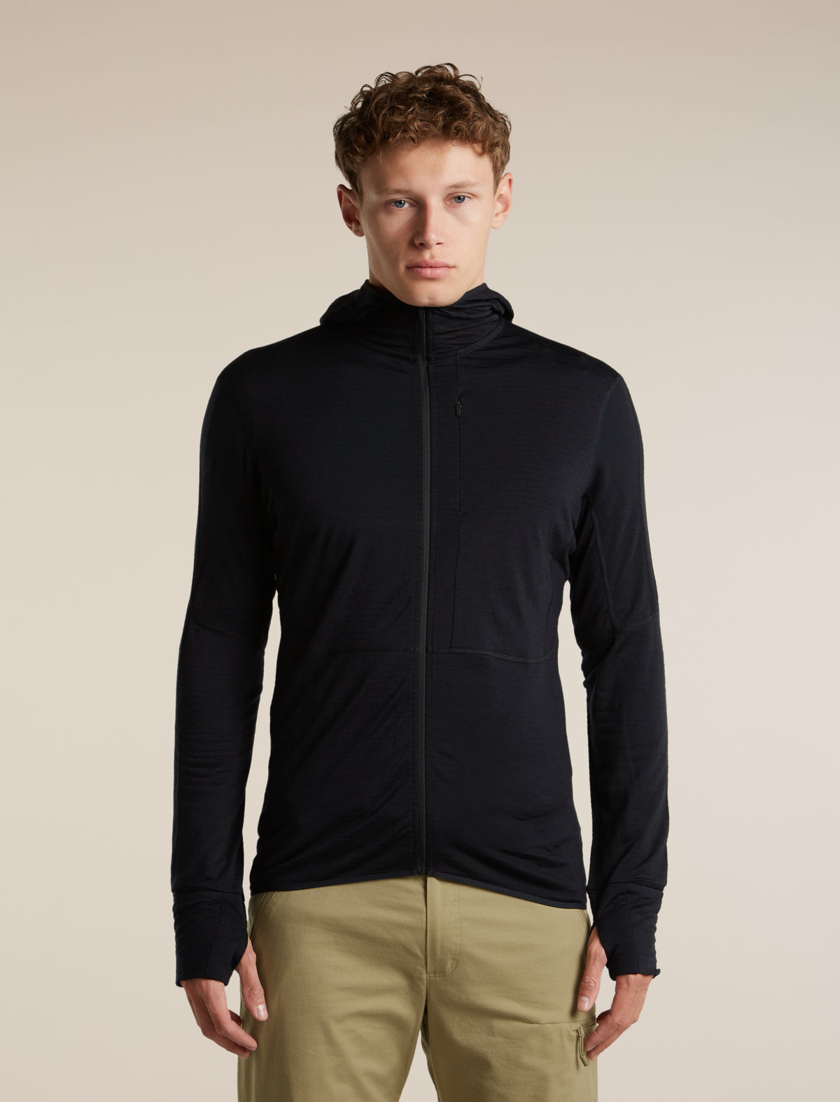 Sweat à capuche zippé 200 RealFleece™ Descender  - 1
