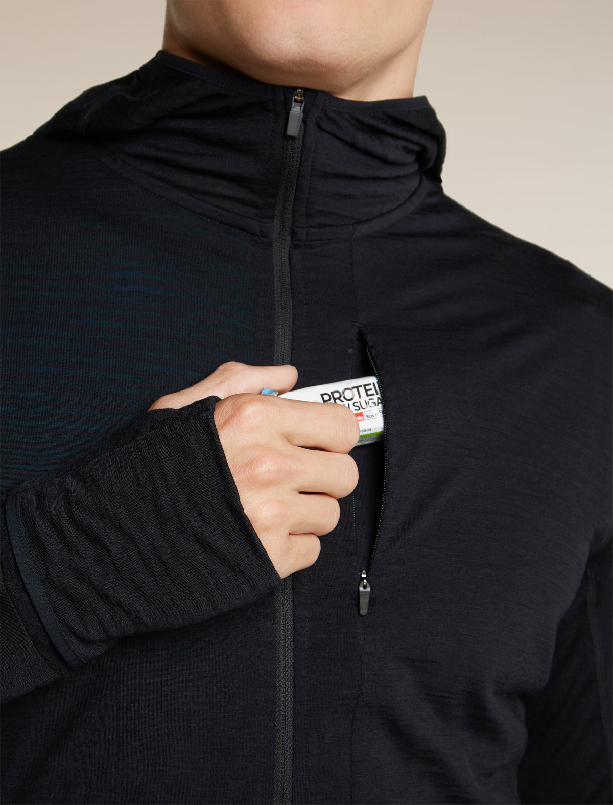 Sweat à capuche zippé 200 RealFleece™ Descender  - 9