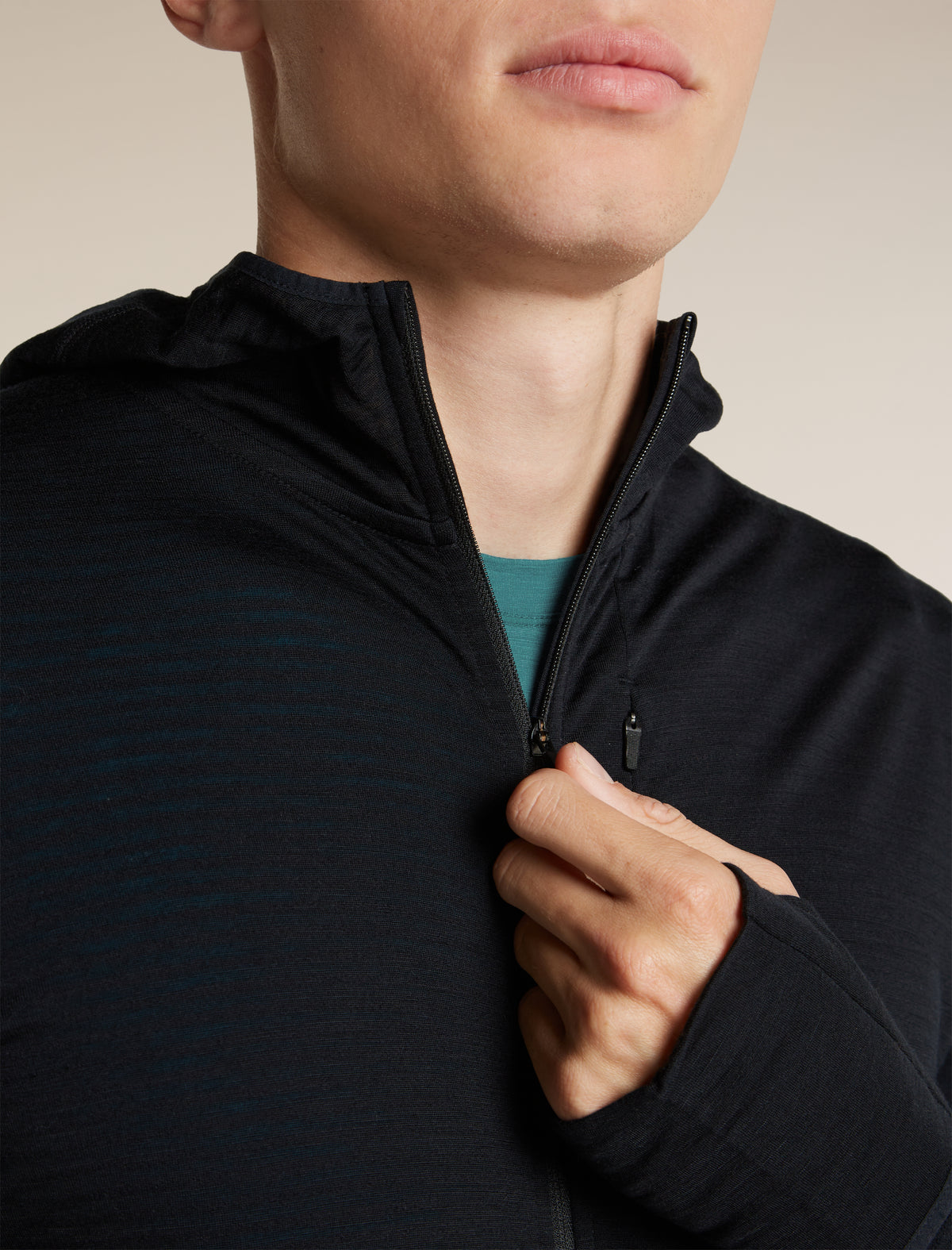 Sweat à capuche zippé 200 RealFleece™ Descender  - 5