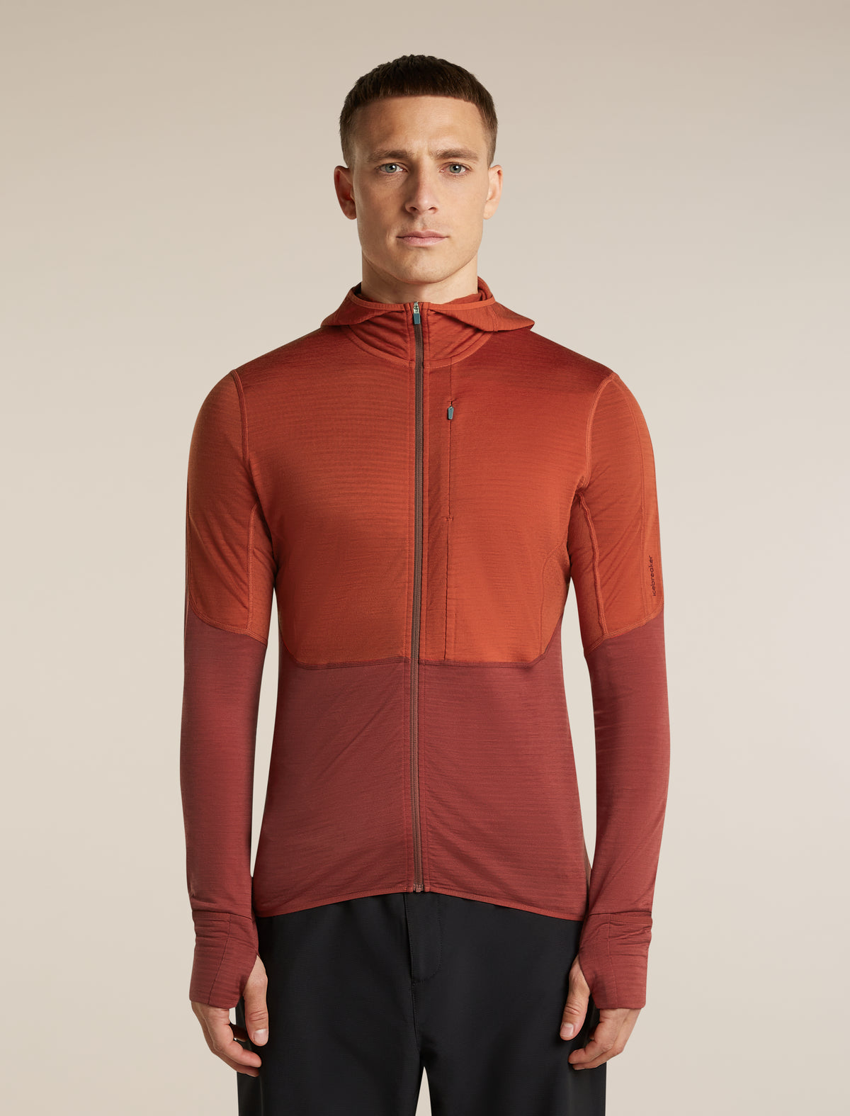 Sweat à capuche zippé 200 RealFleece™ Descender  - 1