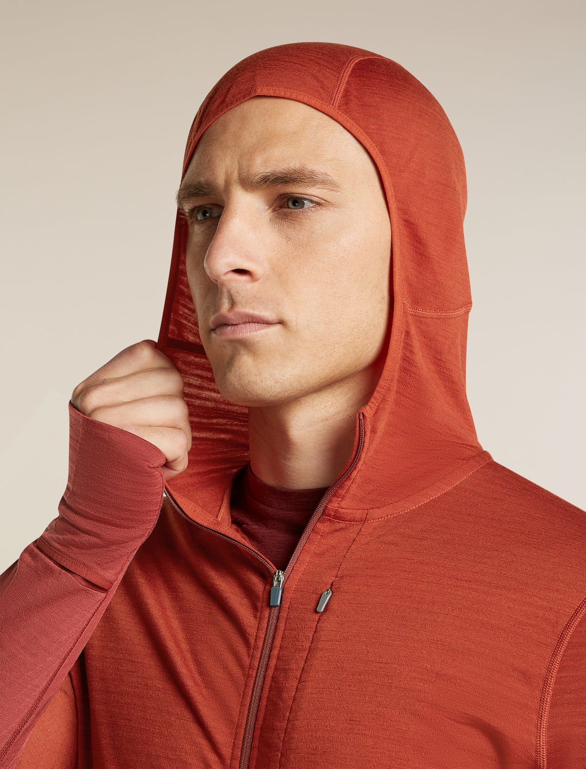 Sweat à capuche zippé 200 RealFleece™ Descender  - 8