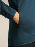 icebreaker® 300 RealFleece™ Descender Zip Abyss Men - 9