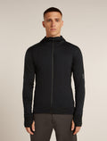 300 RealFleece™ Descender Zip Hoodie Black - 1