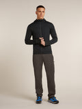 300 RealFleece™ Descender Zip Hoodie Black - 3