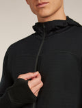 300 RealFleece™ Descender Zip Hoodie Black - 9