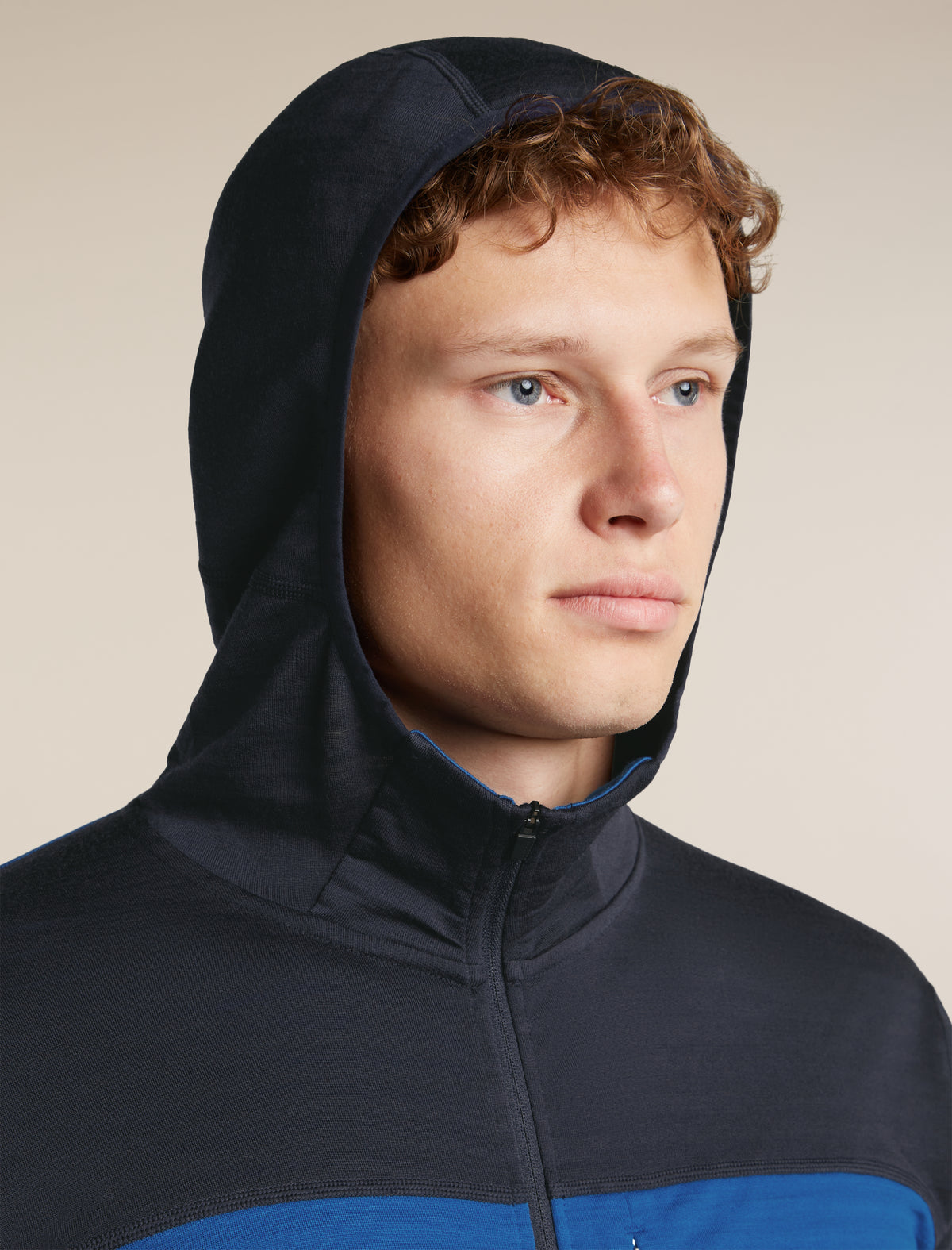 300 RealFleece™ Descender Zip Hoodie Lazurite/Midnight Navy/Cb - 8