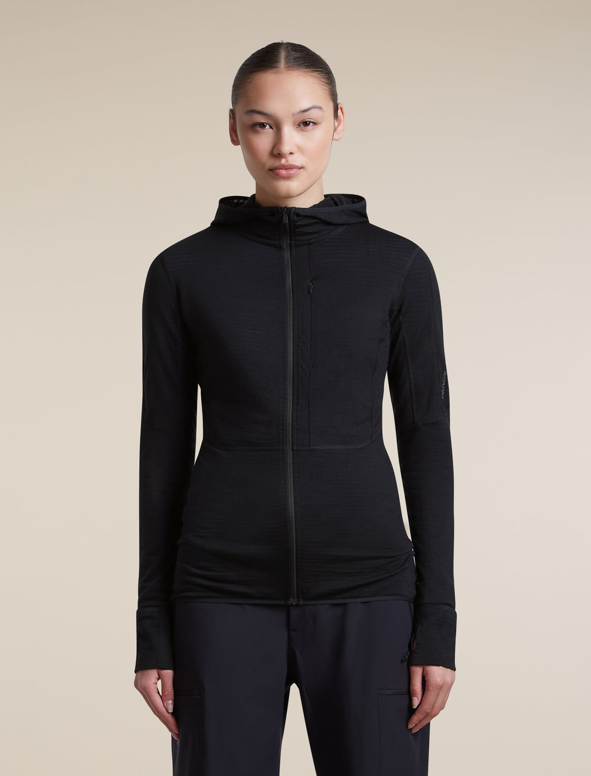 Sweat à capuche zippé 200 RealFleece™ Descender  - 1
