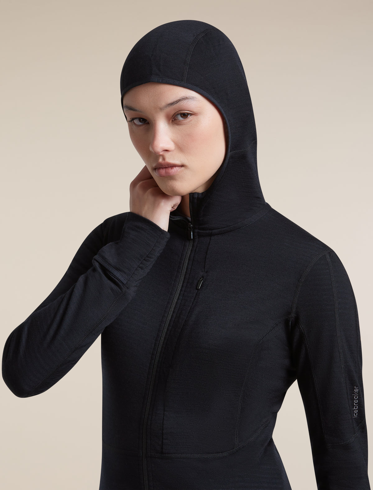 Sweat à capuche zippé 200 RealFleece™ Descender  - 8