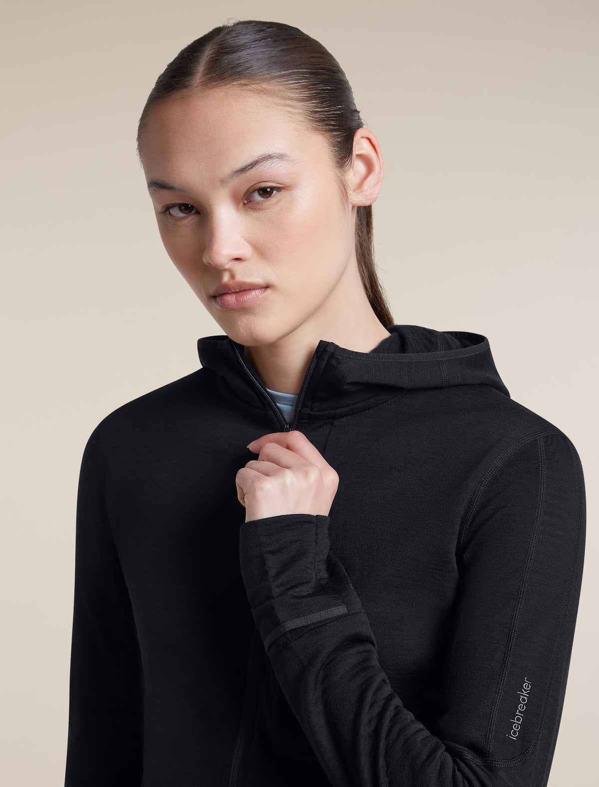 Sweat à capuche zippé 200 RealFleece™ Descender  - 6