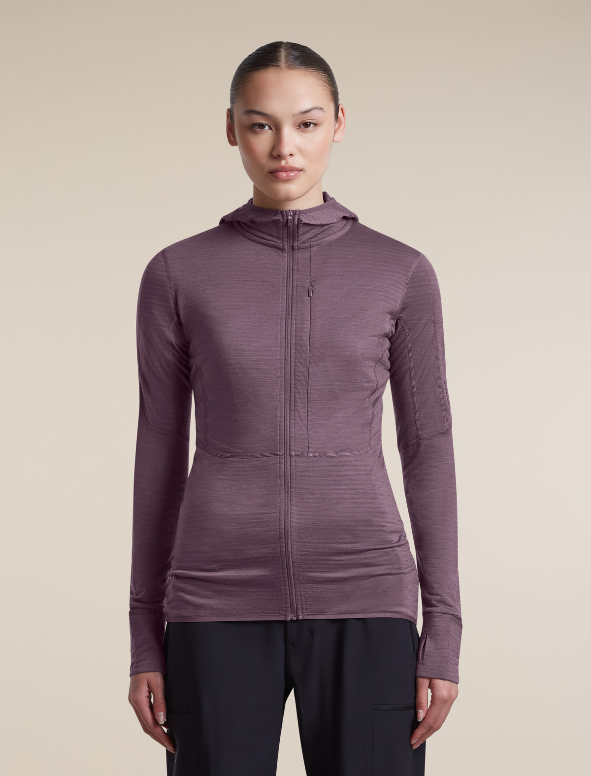 Sweat à capuche zippé 200 RealFleece™ Descender  - 1