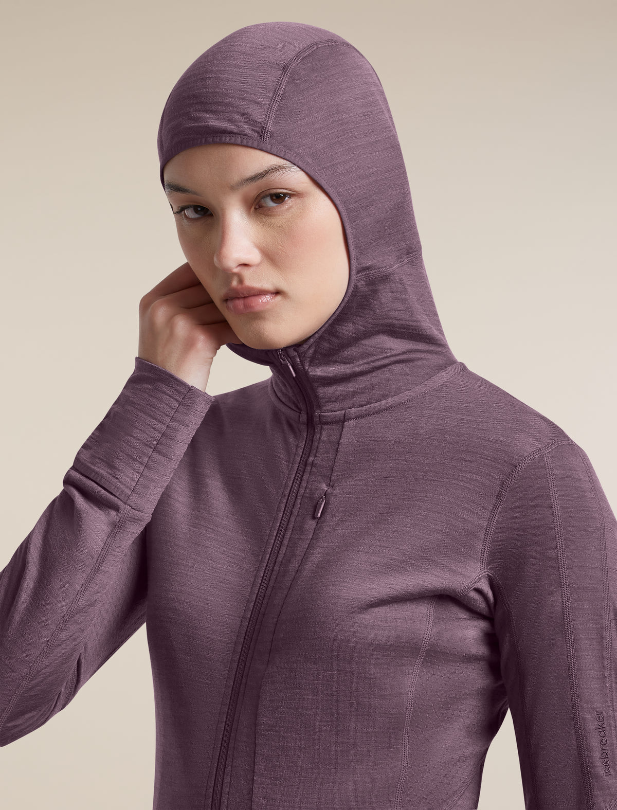 Sweat à capuche zippé 200 RealFleece™ Descender  - 8