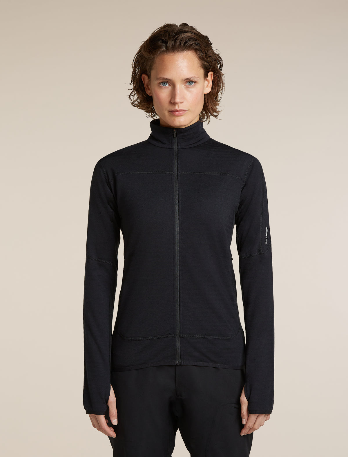 300 RealFleece™ Descender Zip Black - 1