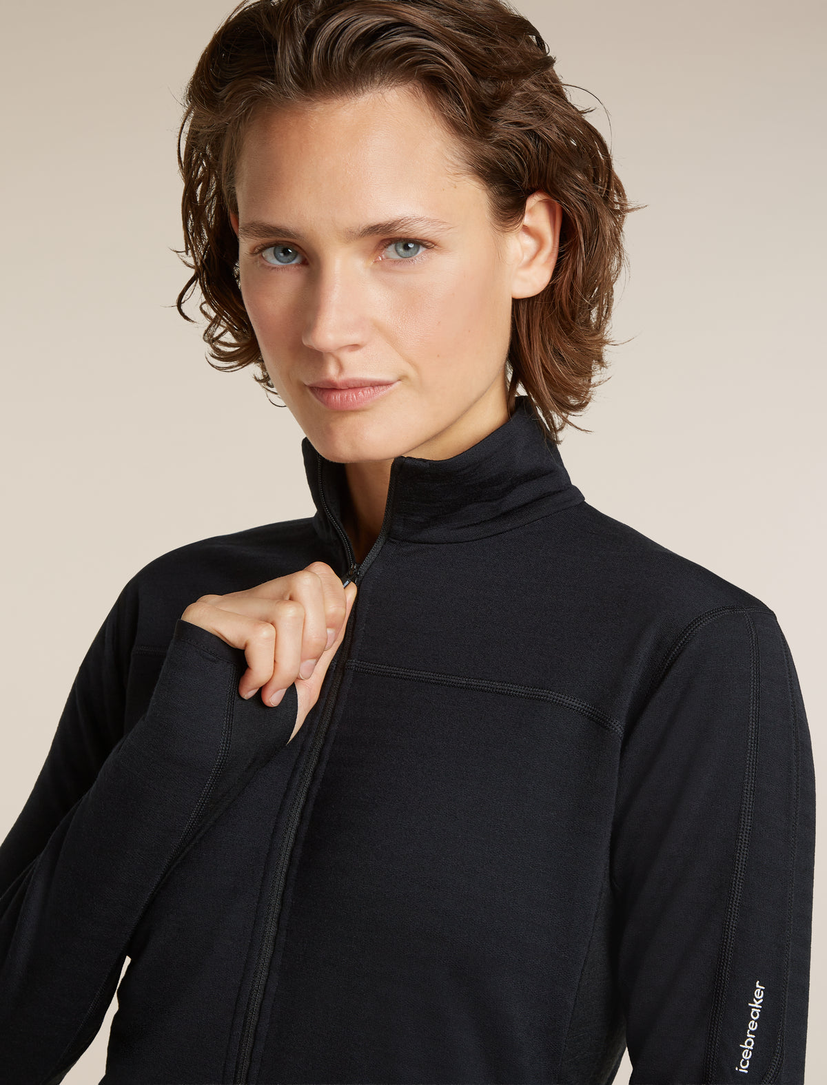 300 RealFleece™ Descender Zip Black - 6