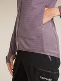 300 RealFleece™ Descender Zip Grey Plum - 10