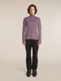 300 RealFleece™ Descender Zip Grey Plum - 3