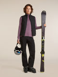 300 RealFleece™ Descender Zip Grey Plum - 4