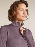 300 RealFleece™ Descender Zip Grey Plum - 6