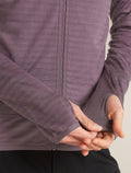 300 RealFleece™ Descender Zip Grey Plum - 9