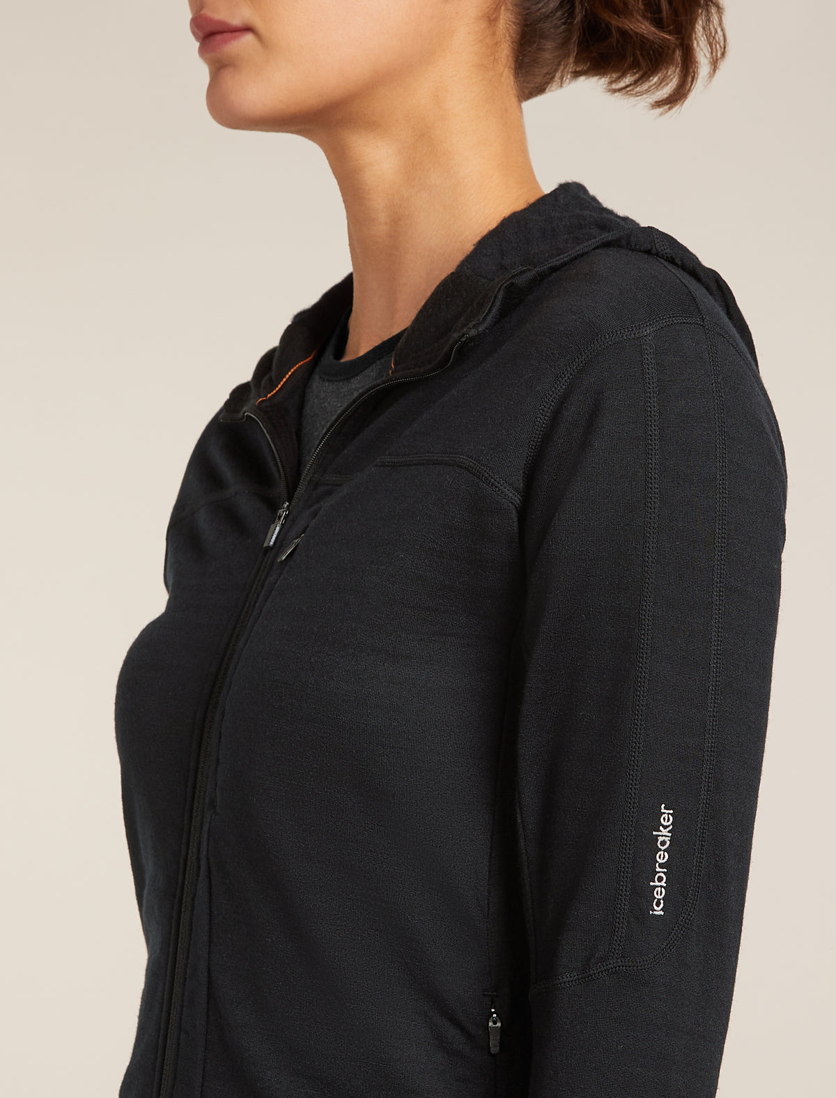 300 RealFleece™ Descender Zip Hoodie Black - 5