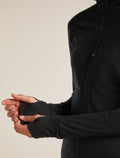 300 RealFleece™ Descender Zip Hoodie Black - 6
