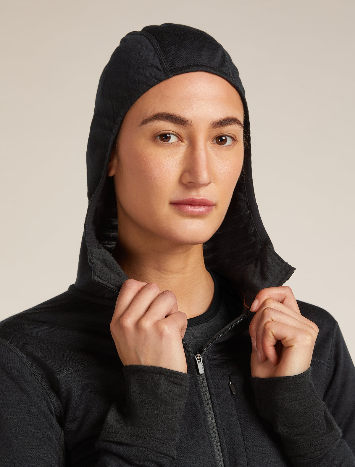 300 RealFleece™ Descender Zip Hoodie Black - 8