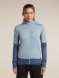 300 RealFleece™ Descender Zip Hoodie Dawn/Zincblue/Cb - 1