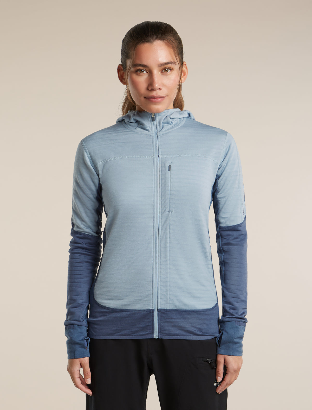 300 RealFleece™ Descender Zip Hoodie Dawn/Zincblue/Cb - 1
